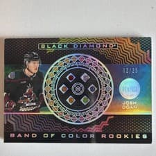 2024-25 Upper Deck Black Diamond Band of Color Rookies Josh Doan #BCR-JD card