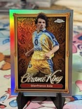 Gianfranco Zola 2025 Topps Premier League Chrome King card