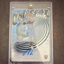 2025-26 Finest Colossal Shots Autographs Jase Richardson #CS-JR card