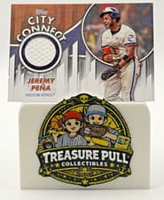 2026 Topps City Connect Swatch Collection Jeremy Peña #CC-JP card