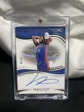 Jalen Duren 2022 Panini Immaculate card
