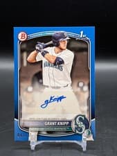 2025 Bowman Prospects Autographs Grant Knipp #BPA-GK card