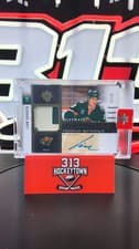 2024-25 Upper Deck Ultimate Collection Rookie Signature Premium Materials Liam Ohgren #RSM-LO card