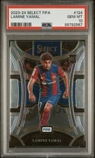 Lamine Yamal 2023 Panini Select FIFA card