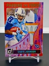 Chris Johnson / Tyjae Spears 2024 Donruss Passing the Torch card
