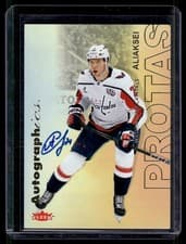 2025-26 Flair Autographics Aliaksei Protas #A-AP card