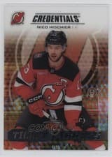 2025-26 Upper Deck Credentials Acetate Ticket Access Nico Hischier #TA-NH card