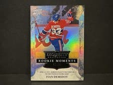 2025-26 Upper Deck Black Diamond Exquisite Moments Ivan Demidov #M-ID card