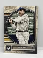 2025 Topps Museum Collection Base Set Babe Ruth #72 card