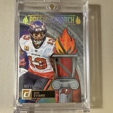 2025 Donruss Passing the Torch Jerseys Mike Evans / Emeka Egbuka #PTJ-TB card