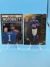 2025 Donruss Vortex Abdul Carter #11 card