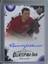 2025-26 Upper Deck Detroit Red Wings Centennial Octopus Ink Norm Ullman #OI-NU card