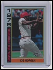 Joe Morgan 2025 Topps Heritage Through The Years card