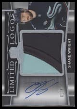 2024-25 Upper Deck The Cup Limited Logos Shane Wright #LL-SW card