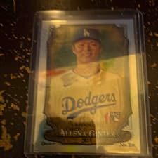 2025 Topps Allen & Ginter 2024 World Series Champions (Minis) Yoshinobu Yamamoto #24WC-8 card