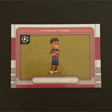 Lamine Yamal 2025 Topps UEFA 8Bit Shots card