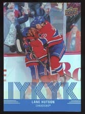 2025-26 Upper Deck IYKYK Lane Hutson #IYKYK-6 card