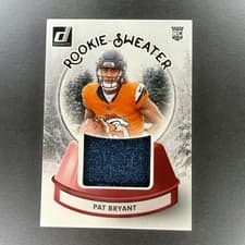 Pat Bryant 2025 Donruss Rookie Holiday Sweater card