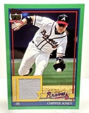 2026 Topps 1991 Topps Relics Chipper Jones #91R-CJ