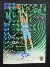 2025-26 Finest Colossal Shots Autographs Liam McNeeley #CS-LM card