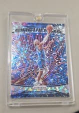 2024-25 Panini Prizm Fireworks Shai Gilgeous-Alexander #22 card
