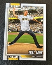 2026 Topps First Pitch Tony Hawk #FP-6 card
