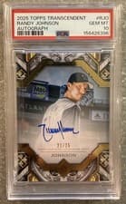 2025 Topps Transcendent Collection Transcendent Collection Autographs Randy Johnson #TAC-RJO card