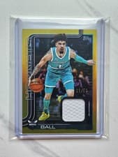 2025-26 Topps Flagship Real One Relics LaMelo Ball #FRO-LB card