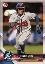 2018 Bowman Paper Prospects Ronald Acuna #BP1