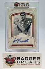 2025 Panini National Treasures Collegiate Saturday Slingers Signatures Joe Namath #17