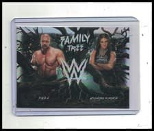 2026 Topps Chrome WWE Family Tree Triple H #FAM-HM card