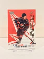 2024-25 Upper Deck Ice World Junior Championship Mason McTavish #WJC-20
