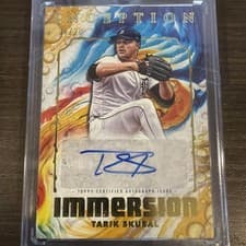 2025 Topps Inception Inception Immersion Autographs Tarik Skubal #IIA-TS card