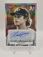 2025 Bowman's Best Bowman Showpieces Autographs Nick Kurtz #BSA-NK card