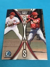 2025 Bowman Draft Axis Steele Hall #A-3 card