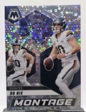 2025 Panini Mosaic Montage Bo Nix #24 card