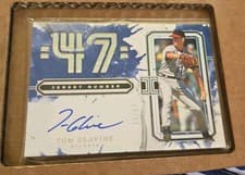 2025 Panini Impeccable Numbers Signatures Tom Glavine #1