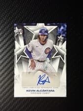 2025 Topps Baseball Stars Autographs Kevin Alcántara #BSA-KAL card