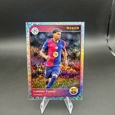 Lamine Yamal 2024 Topps Merlin UEFA card