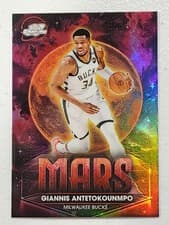 2025-26 Topps Cosmic Chrome Planetary Pursuit Mars Giannis Antetokounmpo #PPMA-4 card