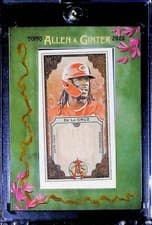 2025 Topps Allen & Ginter Allen & Ginter Mini Framed Relics Elly De La Cruz #MFR-ED card