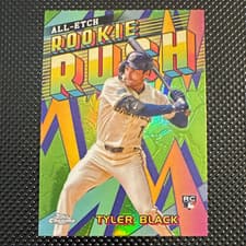 2024 Topps Chrome Update All-Etch Rookie Rush Tyler Black #CAERU-9 card