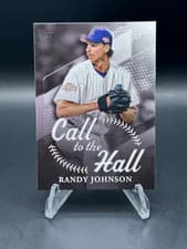 2025 Topps Call to the Hall Randy Johnson #CTH-1 card