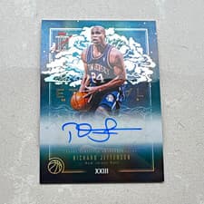 2025-26 Topps Midnight Stroke of Midnight Autographs Richard Jefferson #SM-RJE card