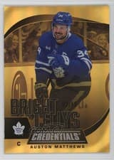 2025-26 Upper Deck Credentials Bright Cellys Auston Matthews #BC-23 card