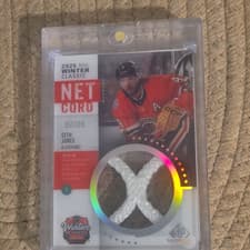 2025-26 SP Game Used 2025 Winter Classic Net Cord Relics Seth Jones #WCN-SJ card