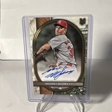 2025 Topps Museum Collection Archival Autographs Michael McGreevy #AA-MM card
