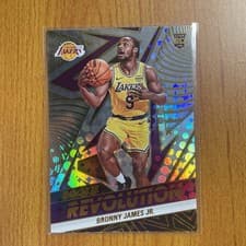Bronny James Jr. 2024-25 Panini Revolution Rookie Revolution card