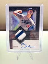 2025 Topps Update Autograph Patch Bobby Miller #TFAP-BM card