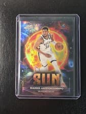 2025-26 Topps Cosmic Chrome Planetary Pursuit Sun Giannis Antetokounmpo #PPS-4 card